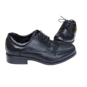 Robert David Lil Alan Boy Dress Shoes Oxford Formal Laced up Black 4W